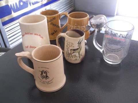 BEER MUGS :